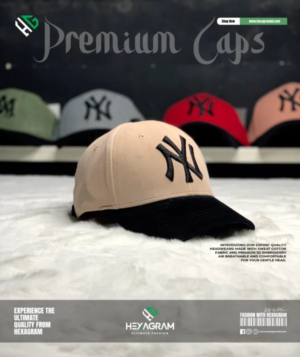 Premium Sweat Cotton NY Cap - Image 3