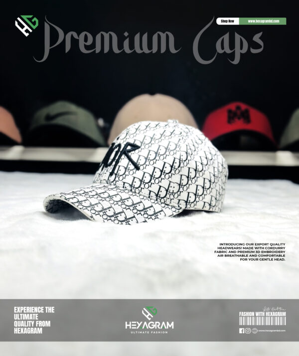 Dior Cap White - Image 2