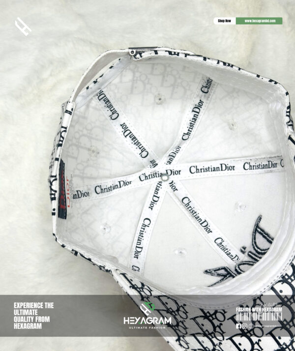 Dior Cap White - Image 6